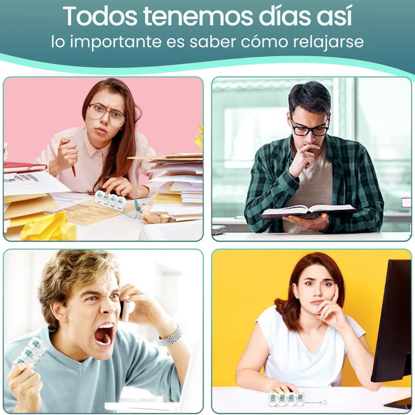 ClickTaps™ - Llavero Antiestrés con Switches Mecánicos Iluminados