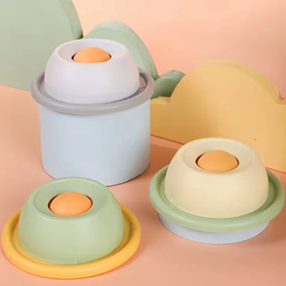 Comedero giratorio para mascotas