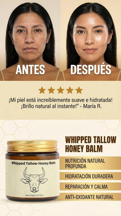 Whipped Tallow Honey Balm