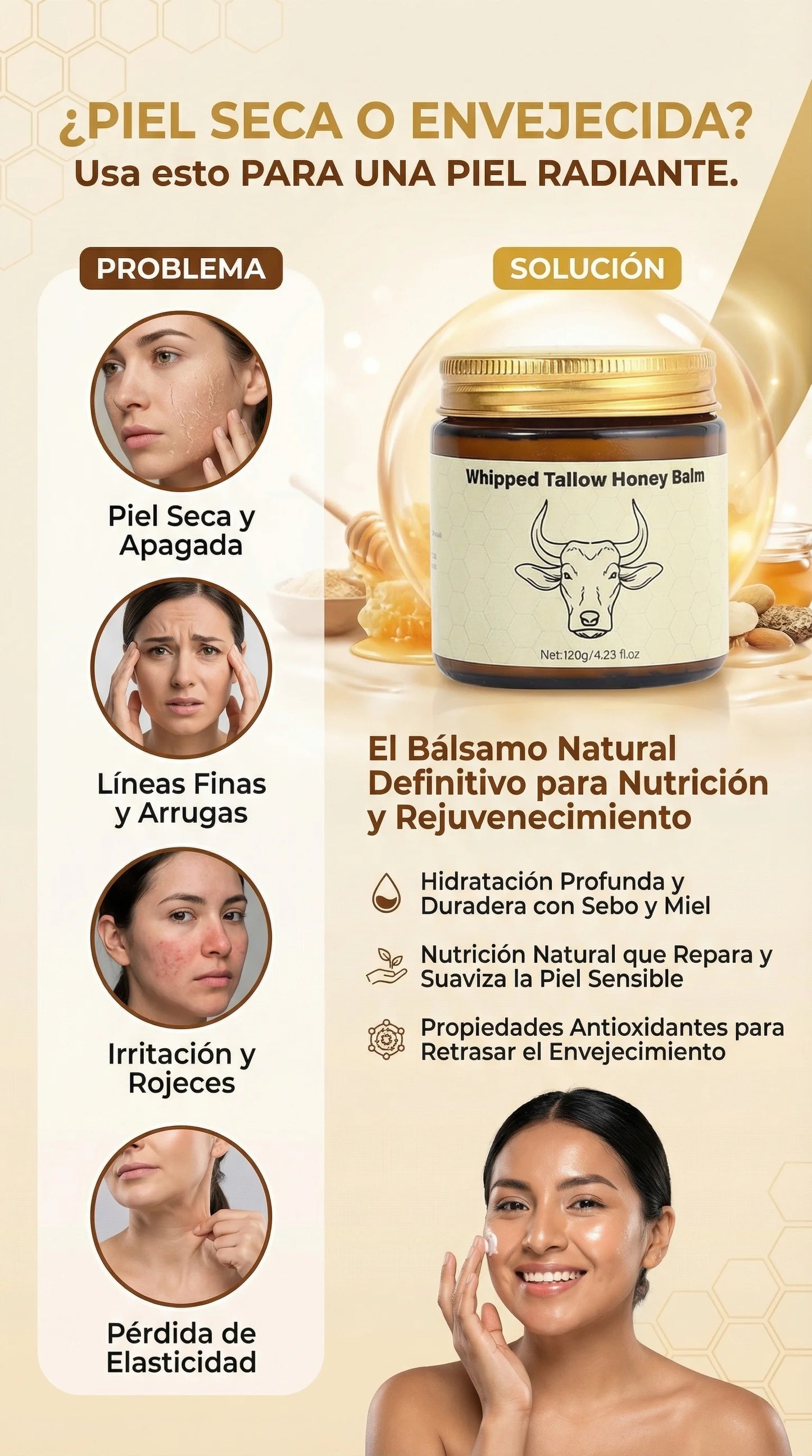 Whipped Tallow Honey Balm