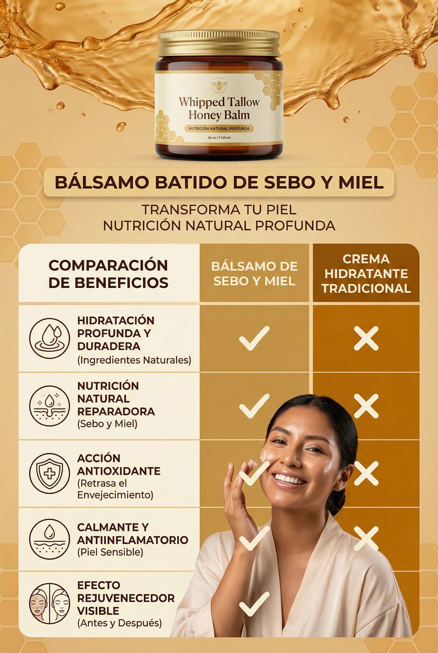 Whipped Tallow Honey Balm